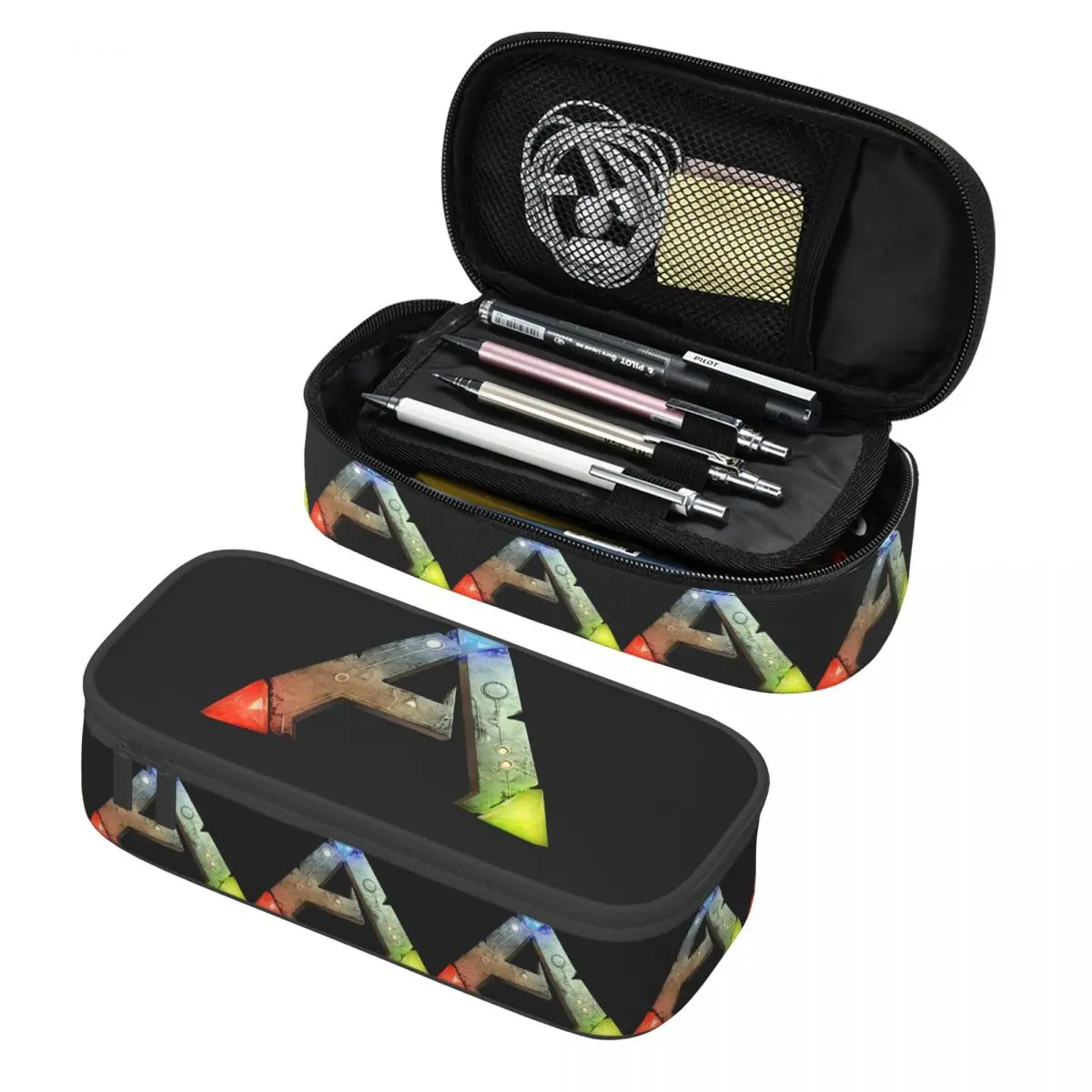ARK Survival Evolved – trousse à crayons avec Logo, porte-stylo, rangement pour fournitures de papeterie, boîte à stylos de grande capacité, sac à crayons pour enfants