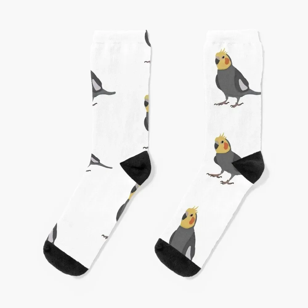 

Cockatiel Socks funny gift Christmas winter gifts Toe sports Socks For Women Men's