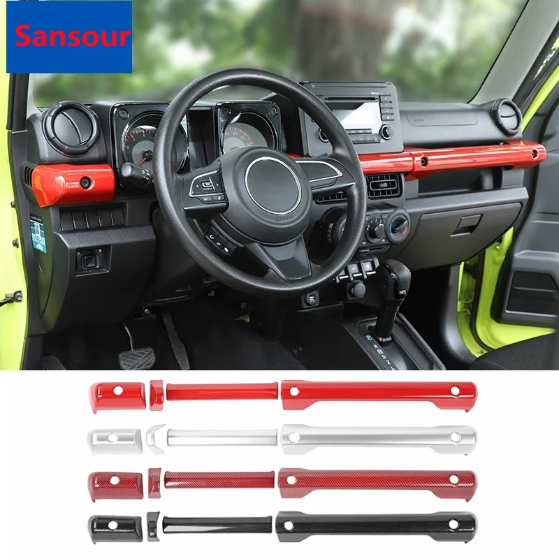 

Car Central Control Co-pilot Handle Decoration Cover Stickers for Suzuki Jimny 2019 2020 2021 2022 Interior Accessories Sansour