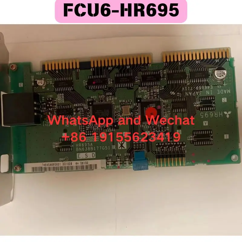 Used FCU6-HR695 Servo numerical control system circuit board Functional test OK Fast delivery