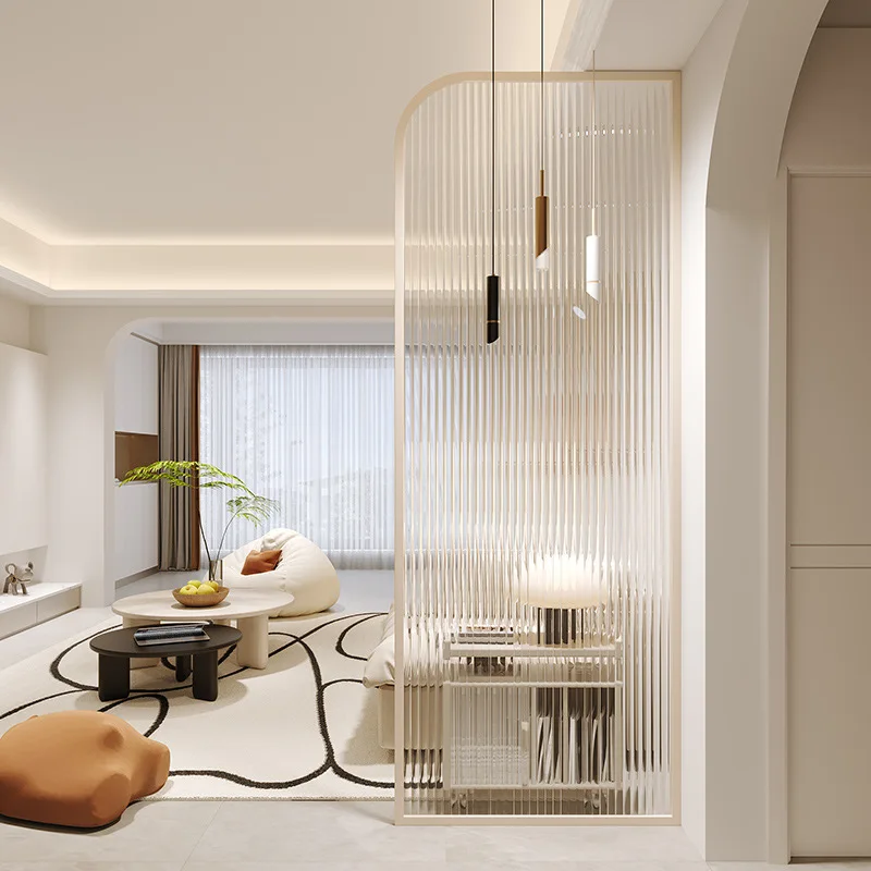 قسم فاخر خفيف، حوض غسيل من الزجاج المموج الكريمي فنغ شوي