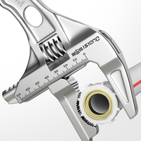 Adjustable Wrench Bathroom Plumbing Screws Multifunctional Aluminum Large Open End Wrench Home Open Bathroom Pipe Repair Tool