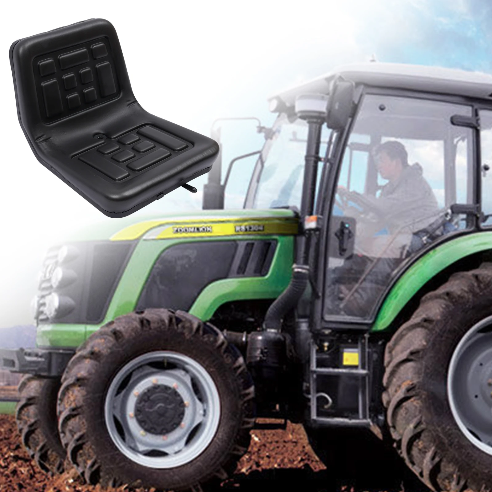 PU Material Tractor Seat With Seat Bracket For Tractor,Combine Harvester,Agricultural Vehicle