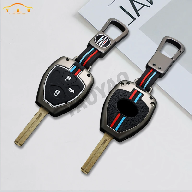 

Zinc Alloy Car Remote Key Case Cover For Toyota Camry Avalon Corolla Matrix Rav4 Venza Yaris Key Protect Accessories