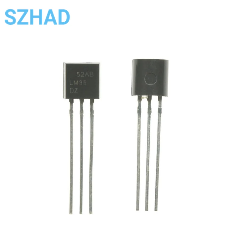 5pcs LM35DZ TO-92 LM35 TO92 LM35D recision Temperature Sensor IC