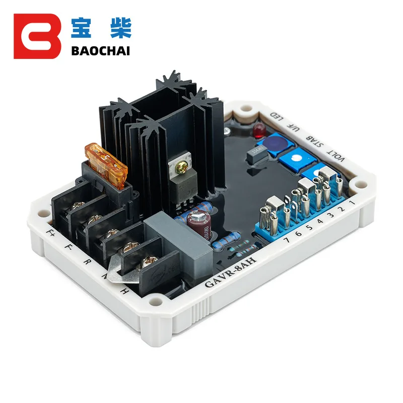 GAVR-8AH Voltage Regulator Universal Brushless Generator Accessories, Automatic Voltage Regulator Self-excited Brushless