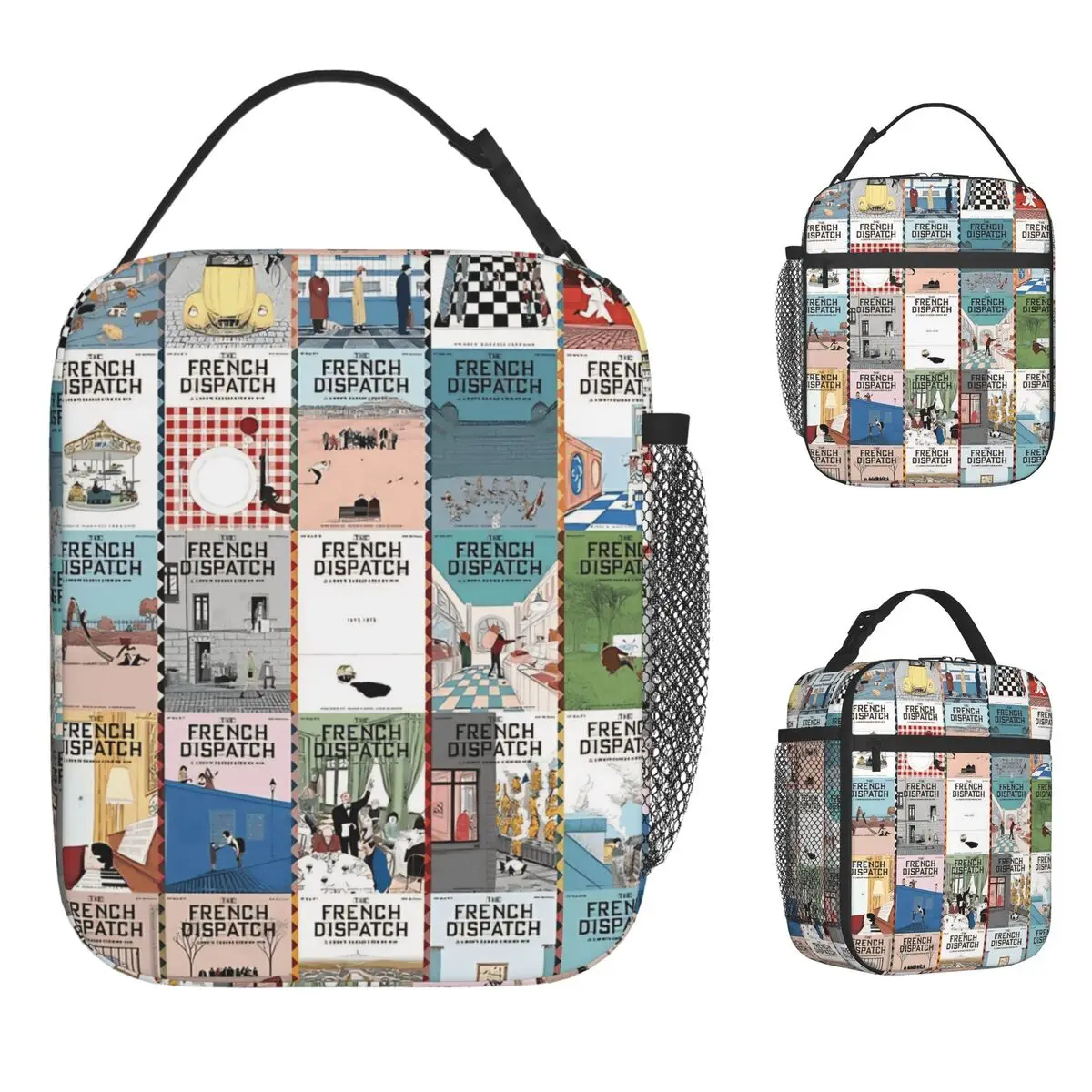 Dispatch Game Lunch Bag Portable Insulated Lunch Box Women Picnic Print Cooler Bag Vintage Oxford Tote Food Bags