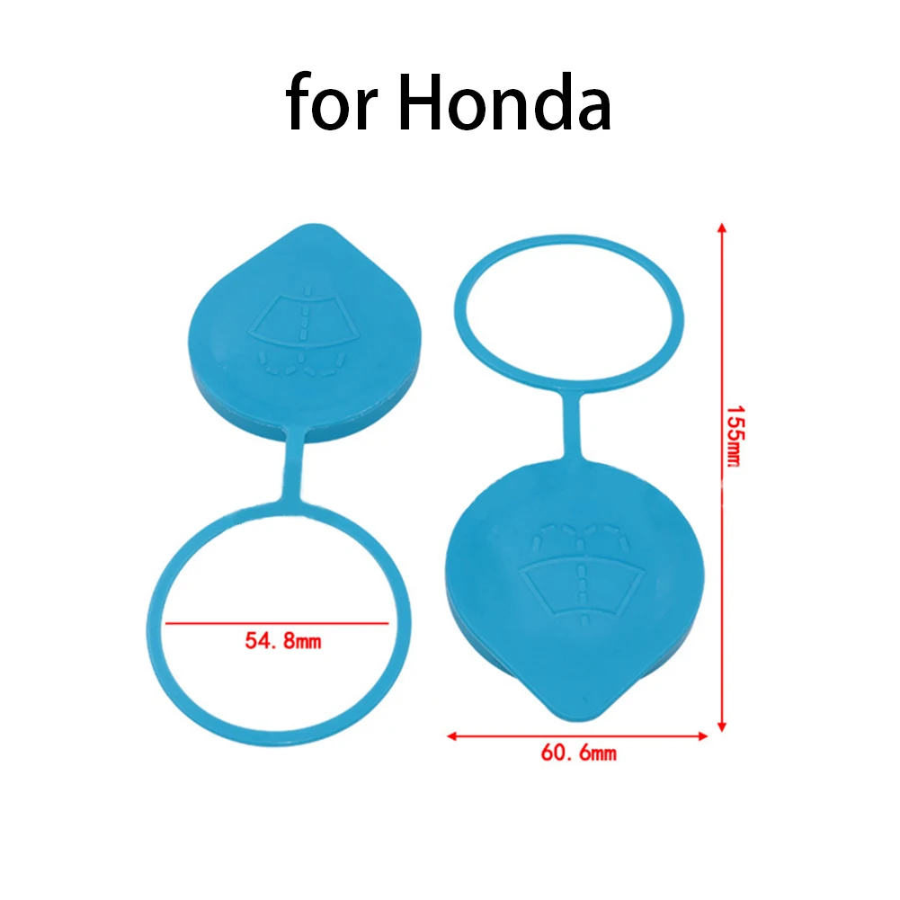 1pc Car Windshield Washer Reservoir Cap For Honda For Accord Civic Auto Fluid Reservoir Tank Bottle Cap Cover