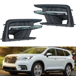 For Subaru Ascent 2019 2020 2021 Car Fog Light Cover Fog Lamp Trim Headlight Shade Grille Frame Grill 57731XC03A 57731XC02A