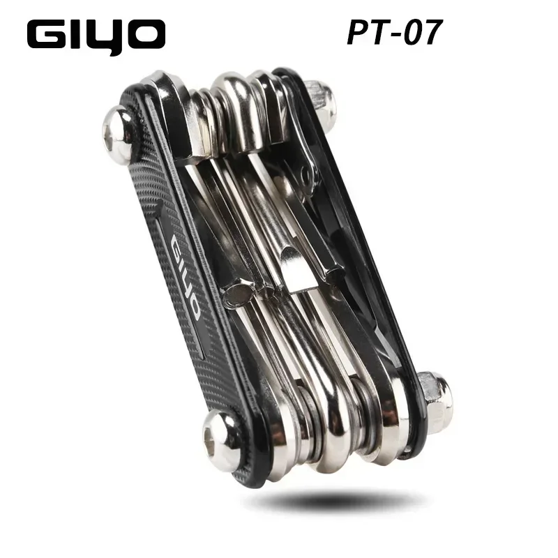 GIYO 11 In 1 Bicycle Repair Combination Tool MTB Bike Bicycle Repair Tool Sports Outdoor Accessories Mini Cycling Multitool