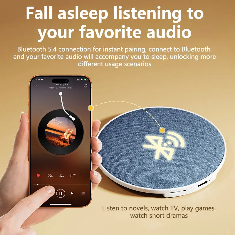 

Ультразвуковая колонка-подушка для сна с динамическим звуком, Bluetooth-колонка в форме бабочки