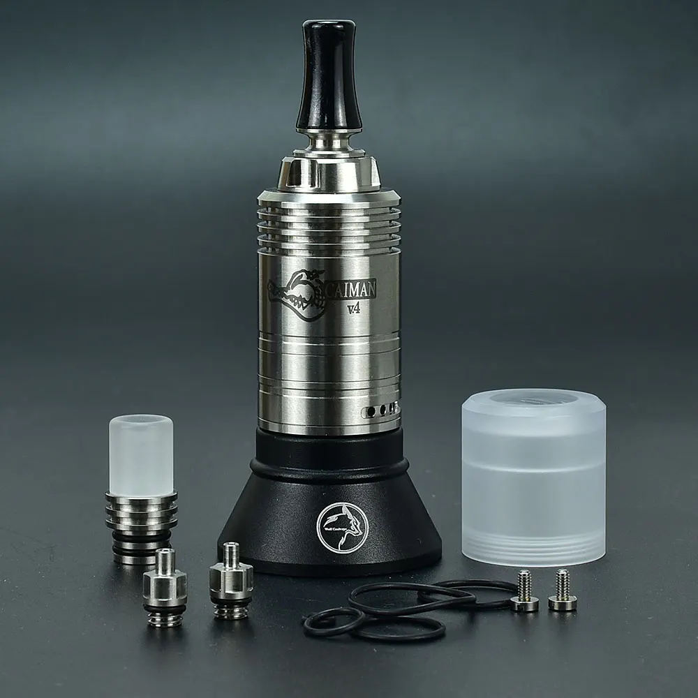 WolfCoolvape Caiman V.4 MTL RDA 22 2 316 22 1.2/1.7/2.3 MTL RDA atomizer tank for coils & atomizers - gallery image 3