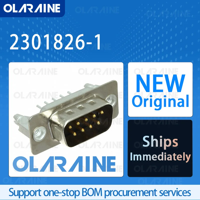

5/10/50Pcs 2301826-1 100% brand new and original IC chip D-Sub standard connector 9 Position