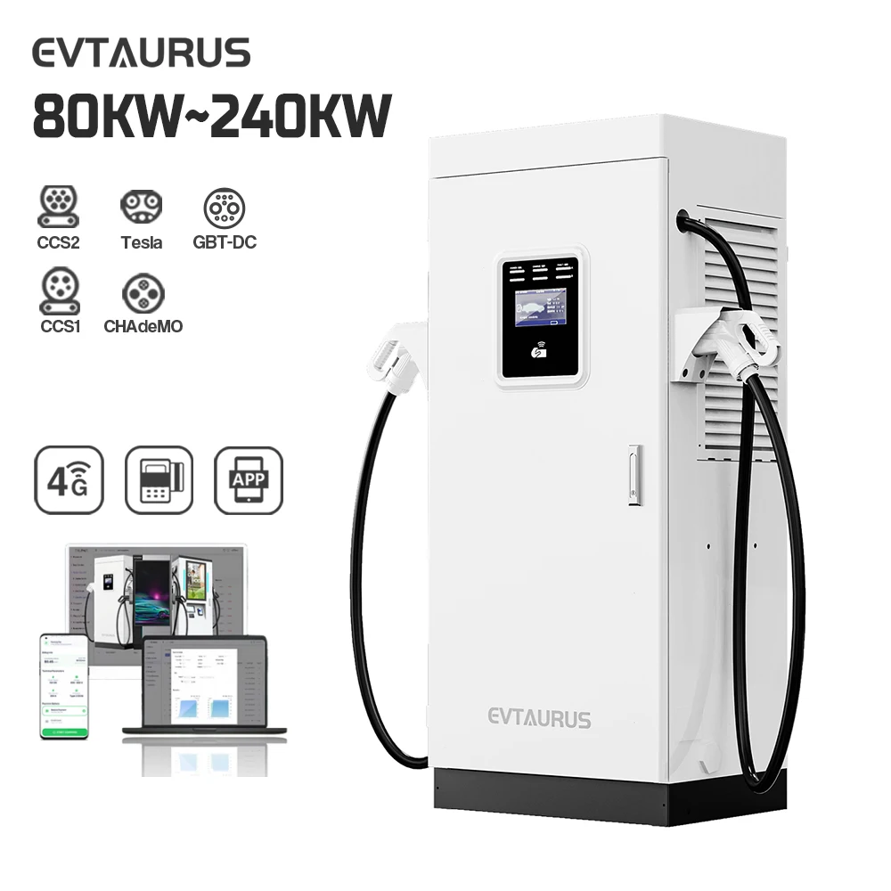 

DC Fast EV Charging Station CCS GBT 120/160/180KW