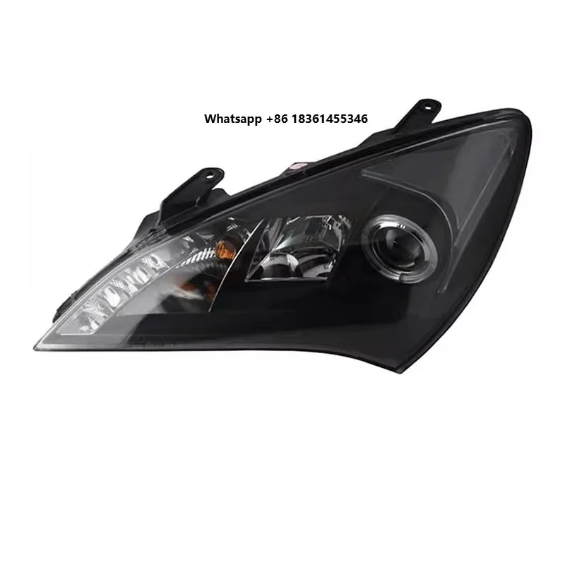

Car Headlight for Rohens Coupe 2009-2012 modified HID Xenon Angel eye lamp Dual lens front light