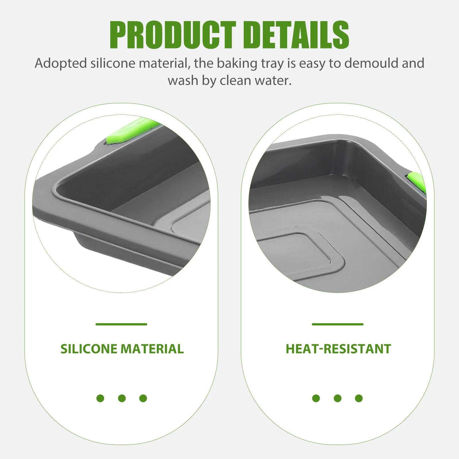 

Silicone Long Bread Mold Multi-Function Cake Bake Mold for Home Baking Heat-Resistant Reusable Practical Safe Oven Microwave