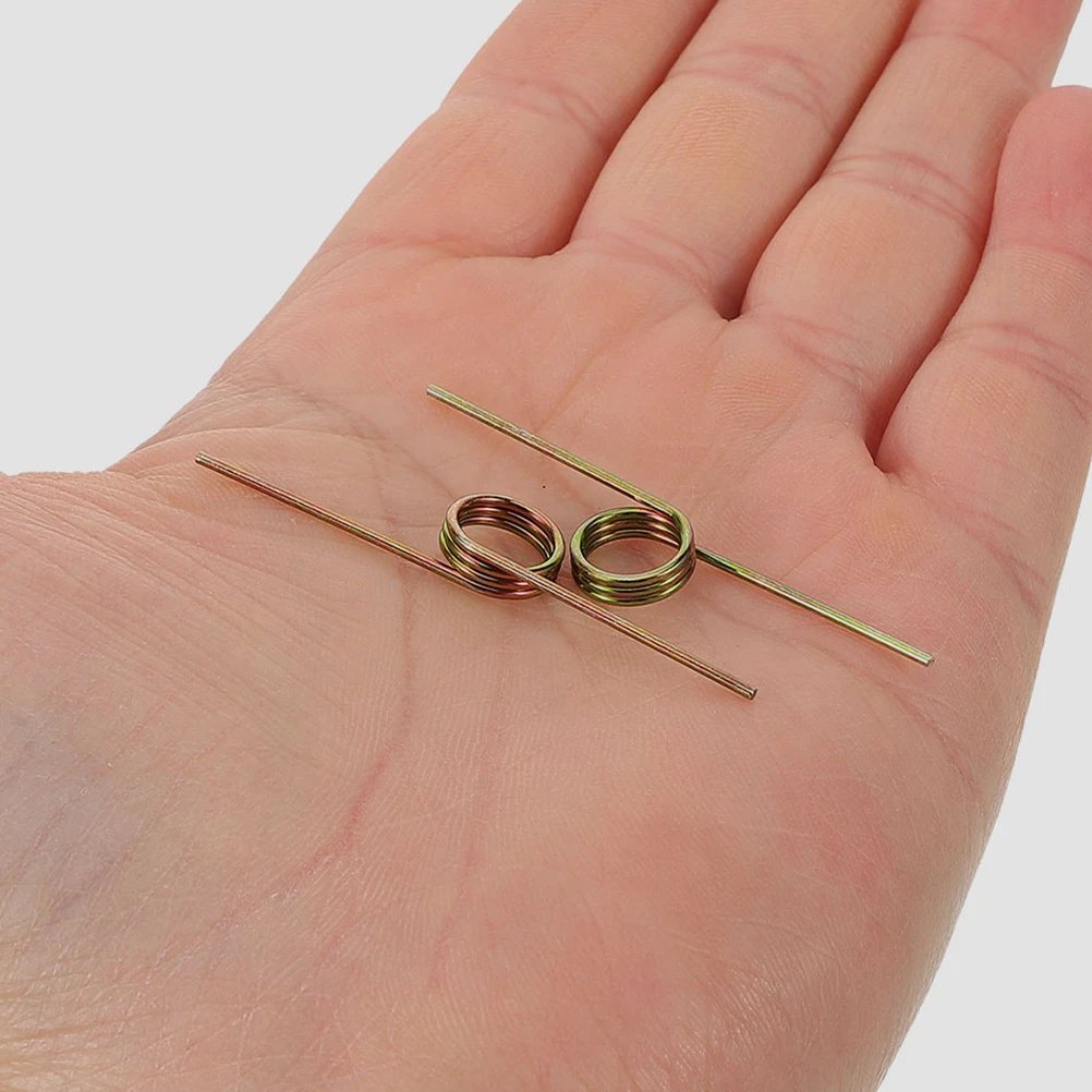 

6PCS Flip Lid Trash Can Spring Zinc Plated Torsional Replacement Parts for Garbage Lids Smooth Operation Easy Install
