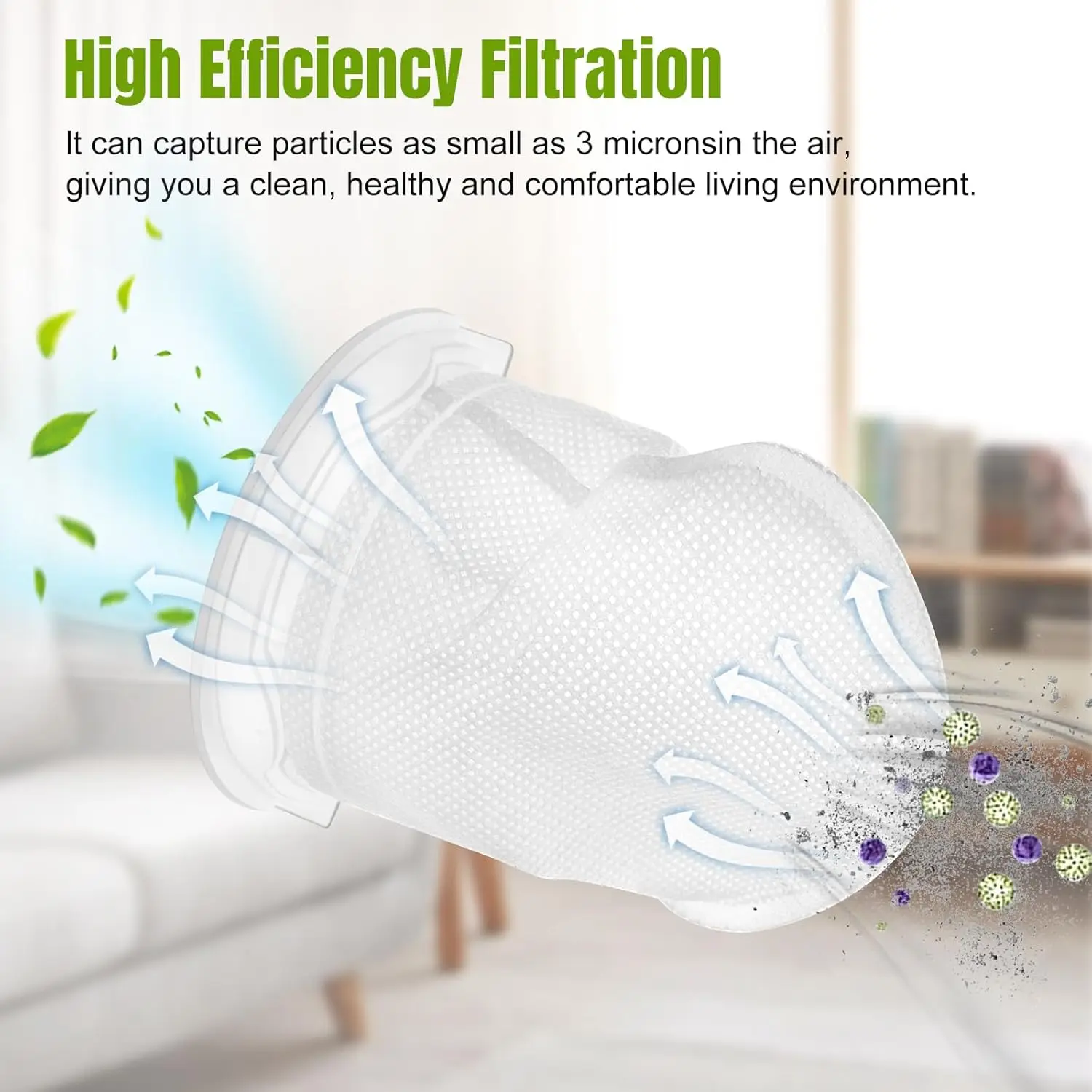 フェザー級3105 3106 32045 32019、部品番号3204e、4パックと互換性のある掃除機フィルター