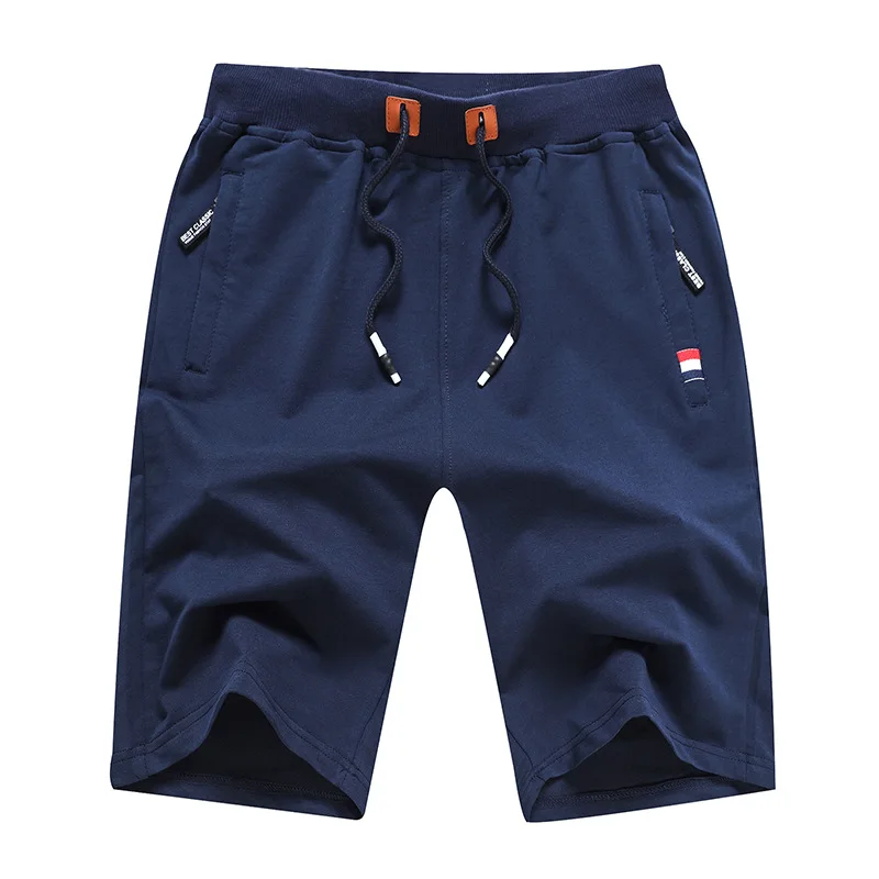 

Новинка 2024 года, мужские шорты, летние бриджи, хлопковые повседневные спортивные мужские уличные шорты в стиле хип-хоп, свободные пляжные шорты для бега с короткими карманами