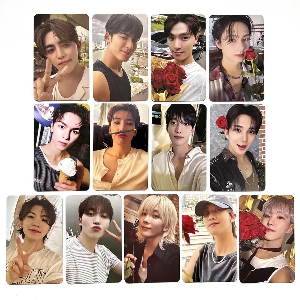 13pcs/set KPOP Idols New Album Right Here Postcards S.COUPS JEONGHAN JOSHUA JUN HOSHI VERNON Merch LOMO Card Photocard Fans Gift