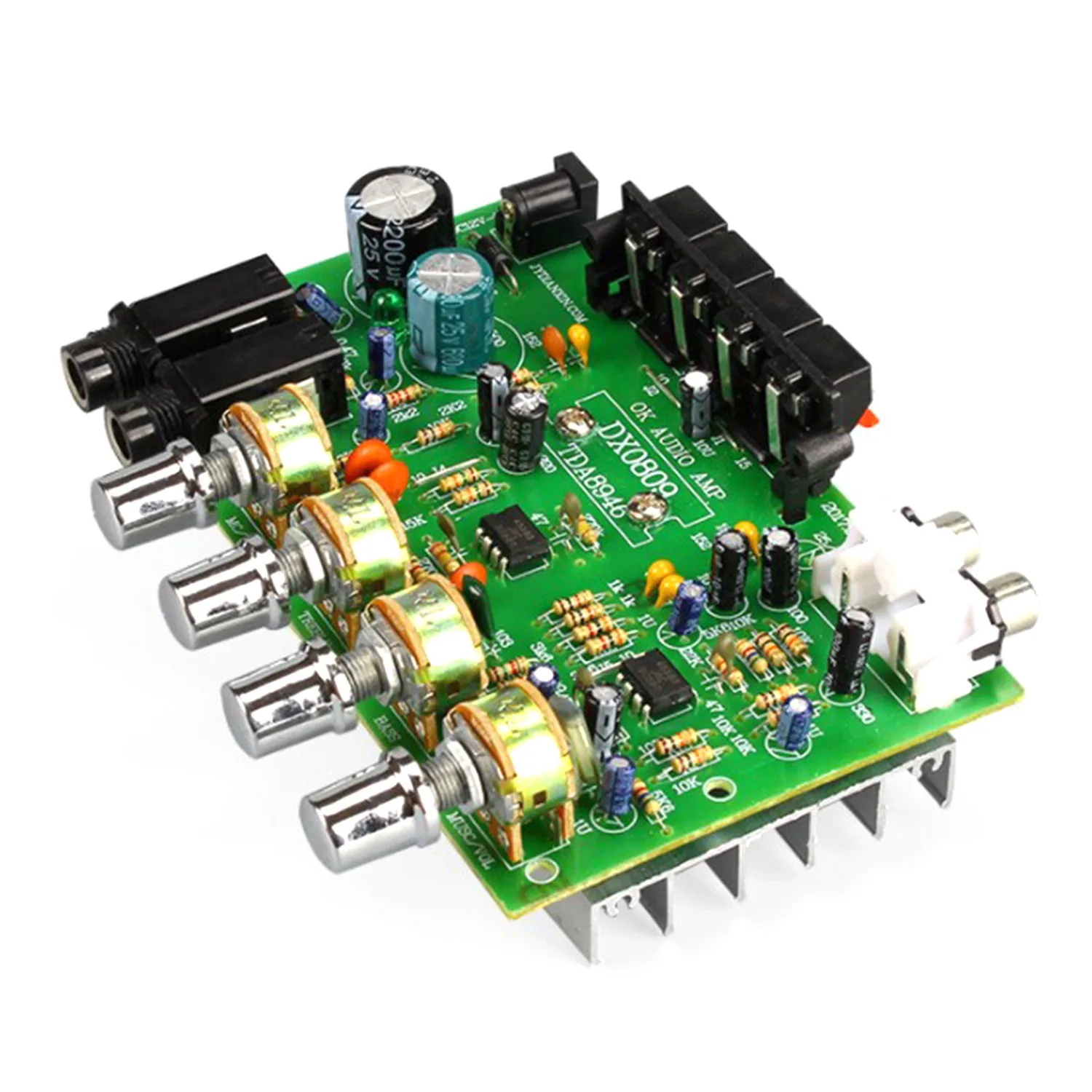 40W+40W TDA8944 Stereo Audio Amplifier Board Digital Microphone Amplifier Car Amp Tone Control Speaker Karaoke Amplifier