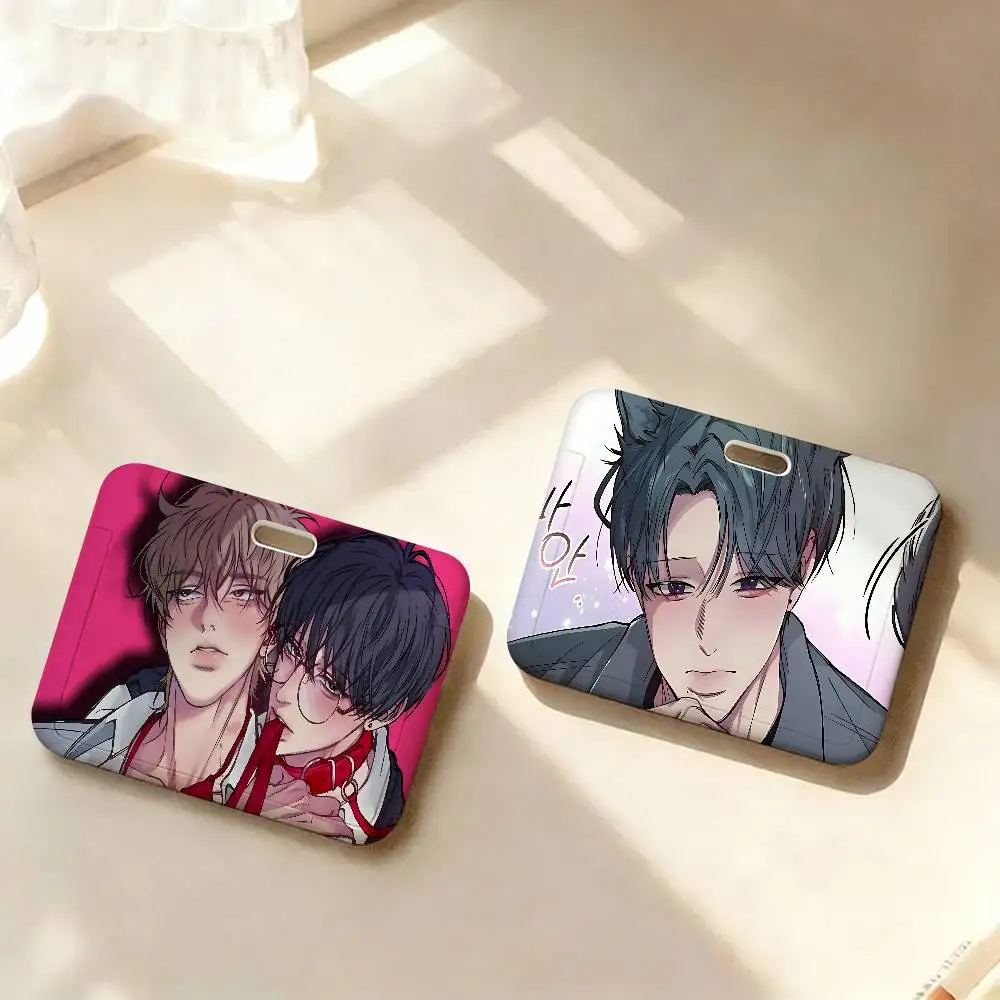 

Негативный дизайн Love bl, 1 шт., выдвижной держатель для ID-карты с прозрачным окном, защитный чехол для ID-карты для офиса, школы, персонала, студентов