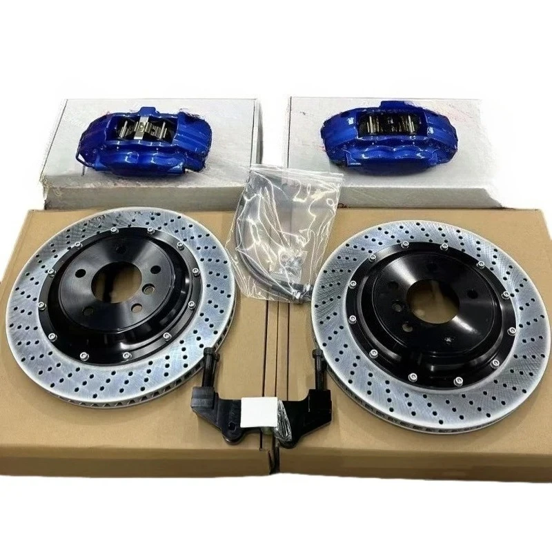 

E90 2008 19 inch rear brake caliper 4 pot 355mm large brake 2 pcs brake sleeve