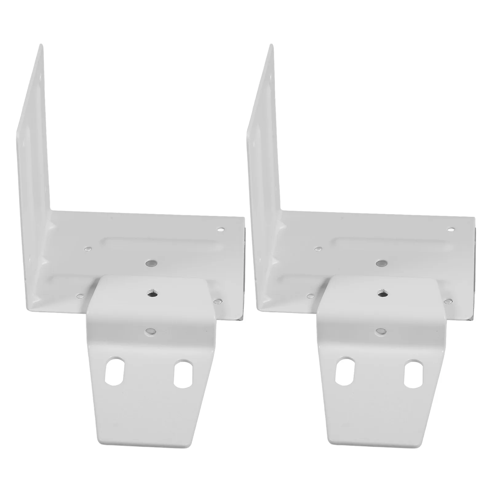 

Cabinet Hanging Brackets Durable Iron 90 Degree Wall Shelf Support Heavy Duty Black Matte Finish Kitchen Bathroom Furniture