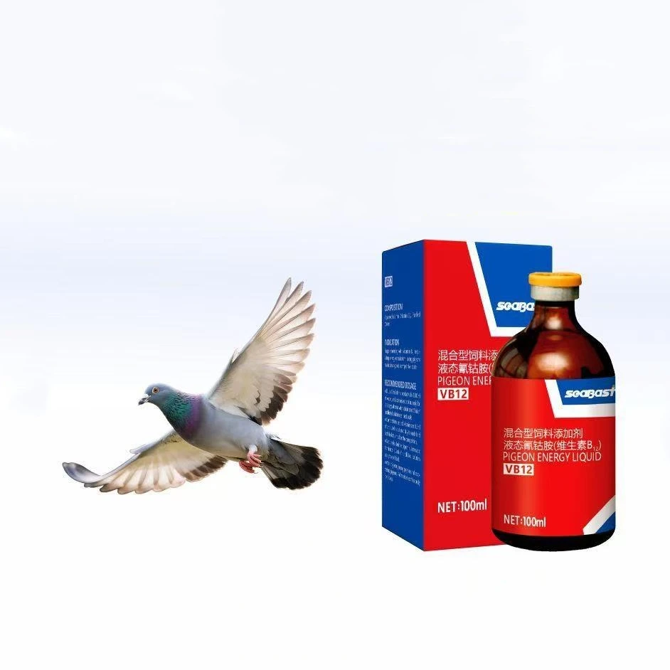 100ml Pigeon VB12 Energy Supplement Racing Performance Booster, Anti-Fatigue & Stamina Enhancer for Training and Competition