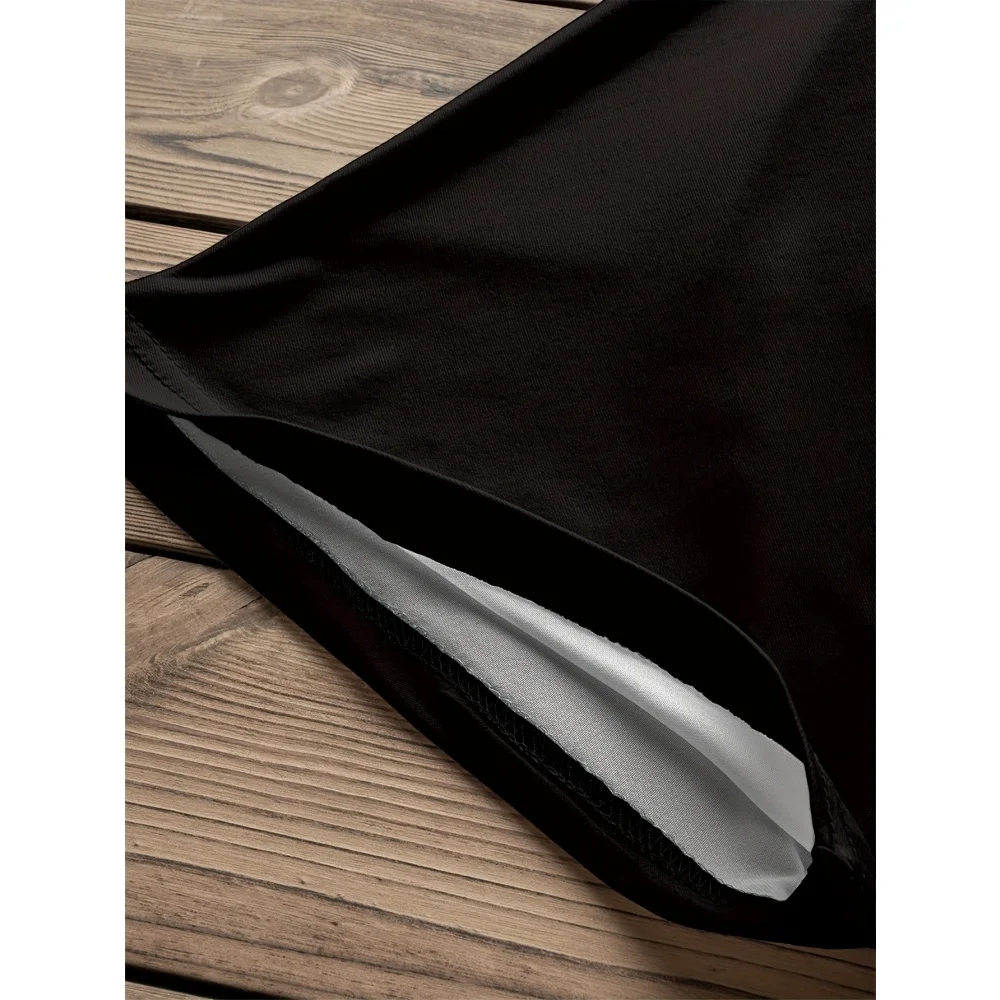 T-Shirt femme élégant noir rayé femme visage imprimé graphique hauts été décontracté col rond manches courtes T-Shirts pour les femmes