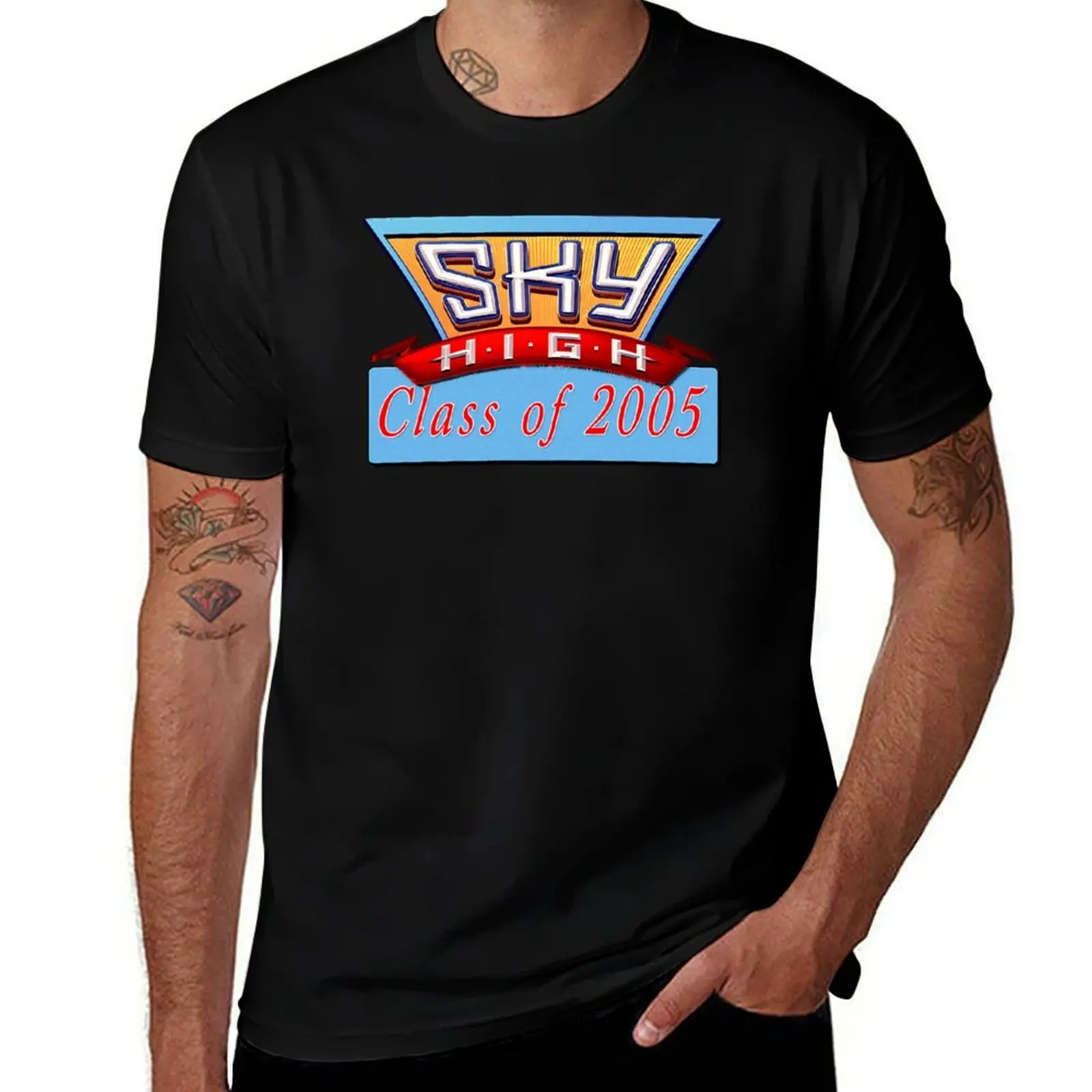 Sky High Alumni T-Shirt Sweat Absorbing Sports Tee Shirt