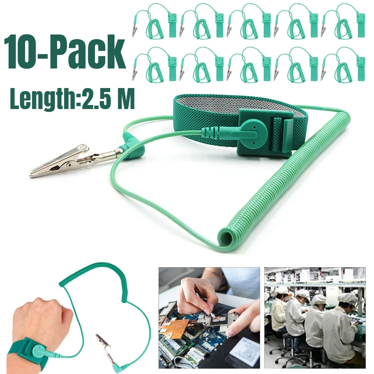 10-Pack Anti Static…