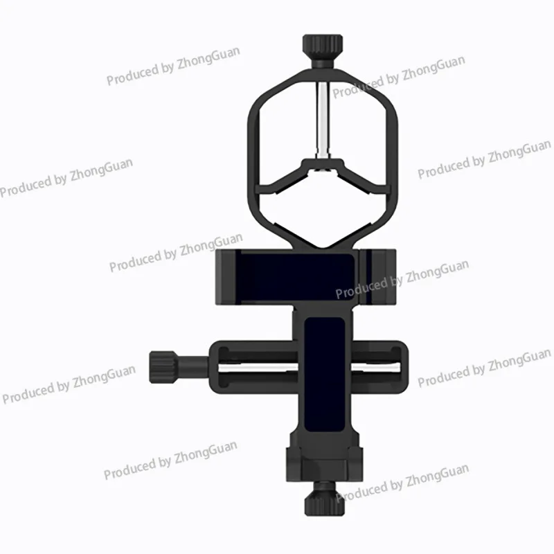 Astronomical Telescope Phone Clip Photography Fixed Bracket Metal Three-axis Bird Watching 28-64mm
