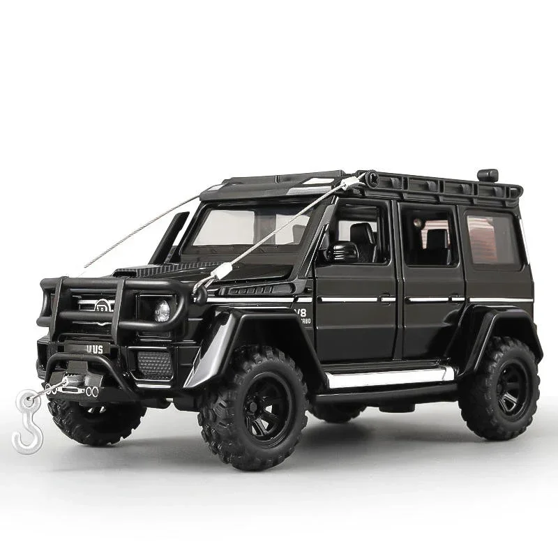 1:32 G550 Adventure 4X4 V8 Alloy Cast Toy Car Model Sound and Light Toy Collectibles Birthday gift