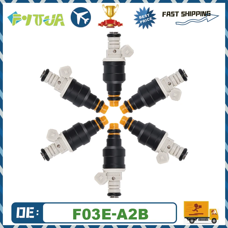 

6PCS High Quality Fuel Injector F03E-A2B F03Z9F593A For Ranger 2.9L 3.0L V6 1985-1997 Accessories Car