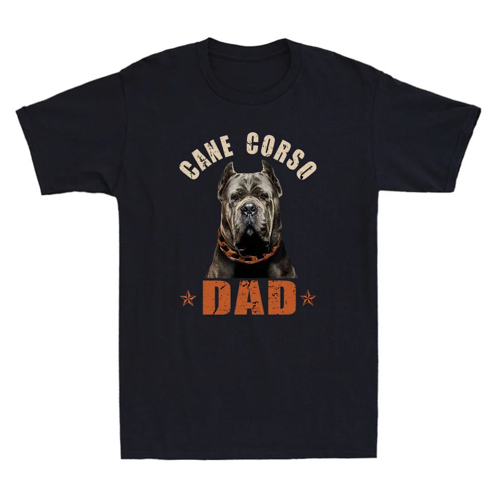 2024 Hello Darkness My Old Friend Men Cotton Tshirts Cane Corso Dad Gift Summer Short-sleev Unisex Fashion Streetwear T-Shirt