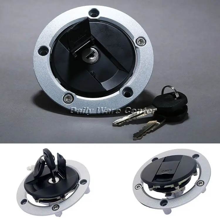 Aluminum Fuel Tank Caps Motorcycle Fuel Gas Cap Tank Cover for Suzuki GSX-R1000 600 750 GSX1300R HAYABUSA GSR400 600 SV1000 650