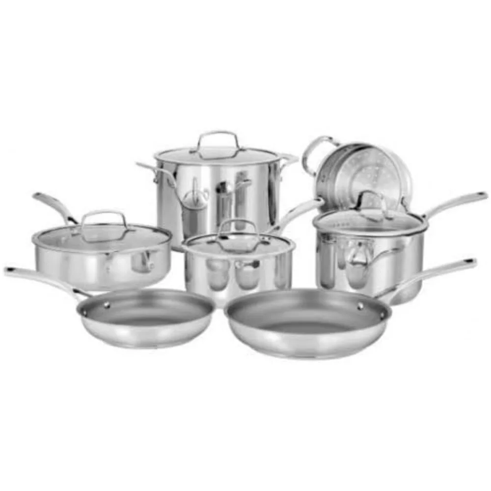 

Eternal Stainless 11-Piece Cookware Set by Cuisinart: Timeless Quality