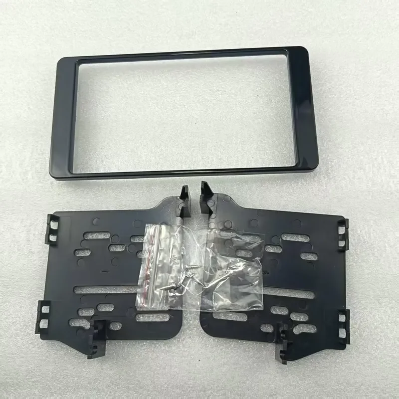 7 Inch 2 Din Car Radio Fascia Frame for Outlander 2014+ DVD Stereo Adapter Mounting Dash Installation Bezel Panel