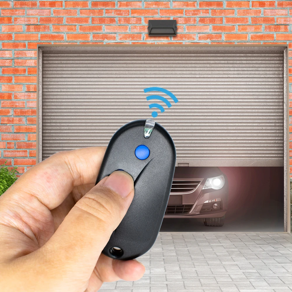 1-10PCS SEAV Rolling Code Garage Door Remote 433.92MHz BE-HAPPY-RS1 RS2 RS3 BE-SMART-RS1 RS2 RS3 Gate Keyfob Transmitter
