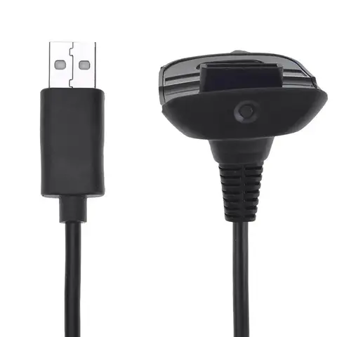USB 무선 케이블 충전 게임 컨트롤러 게임패드 조이스틱 전원 공급 충전 케이블 Xbox 360용 게임 케이블