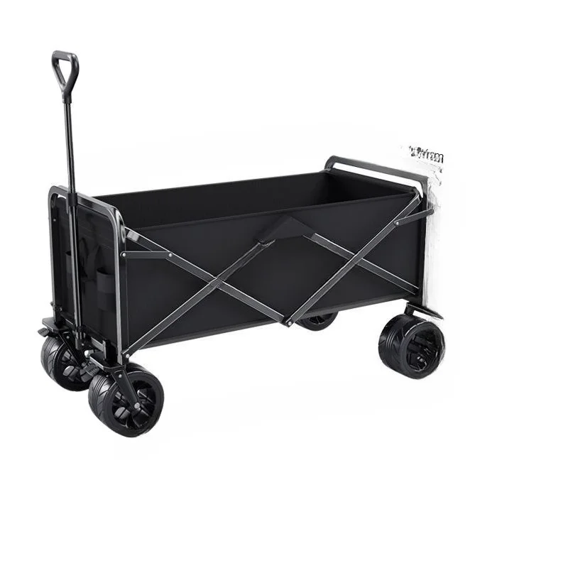 

Outdoor camping cart, foldable portable, food trolley