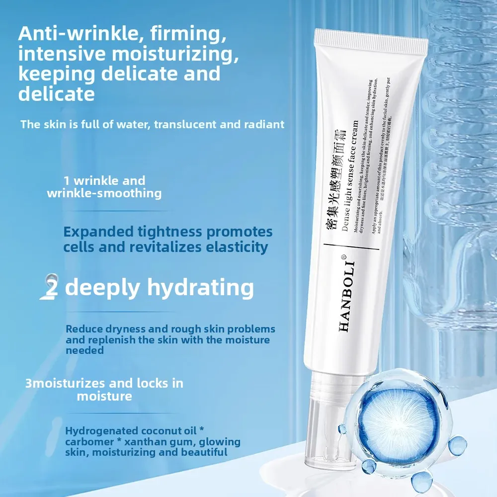 

Premium Collagen Boosting Dense Light Sense Face Cream Moisturizer for Wrinkles & Stretchmarks Hydrating Formula for Face & Body