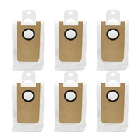 6 Piece Dust Bags As Shown Home Accessories For UWANT U200 Robotic Vacuum Cleaer Replacement High Capacity Dust Bags Parts