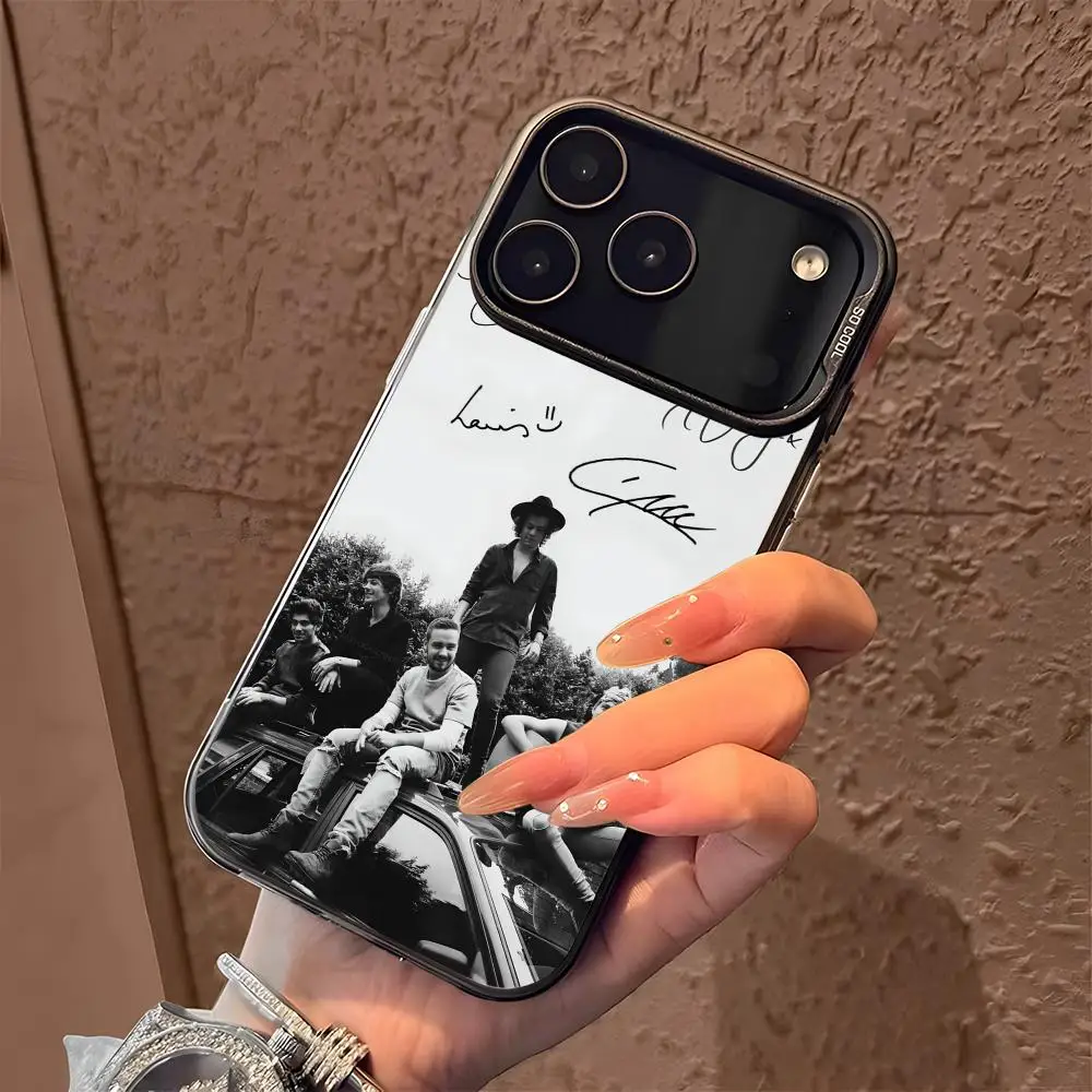 One Directions Phone Case For IPhone 17 16 15 14 13 12 11 Pro Max Air Multicolor Matte Laser Metallic Aurora Funda - view 2
