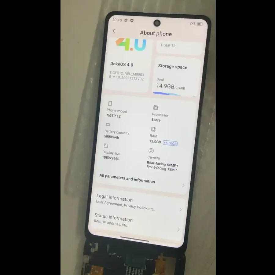 For Ulefone Armor 11 LCD Display Touch Screen Digitizer Assembly LCD For Ulefone Armor 11T 5G Display LCD Screen Replacement