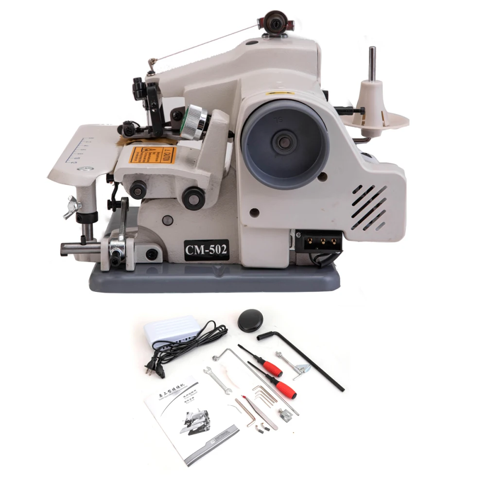 Portable Blindstitch Hem Chain Stitch Sewing Machine 1200 Stitches Per Min For Apparel Tailoring And Alterations