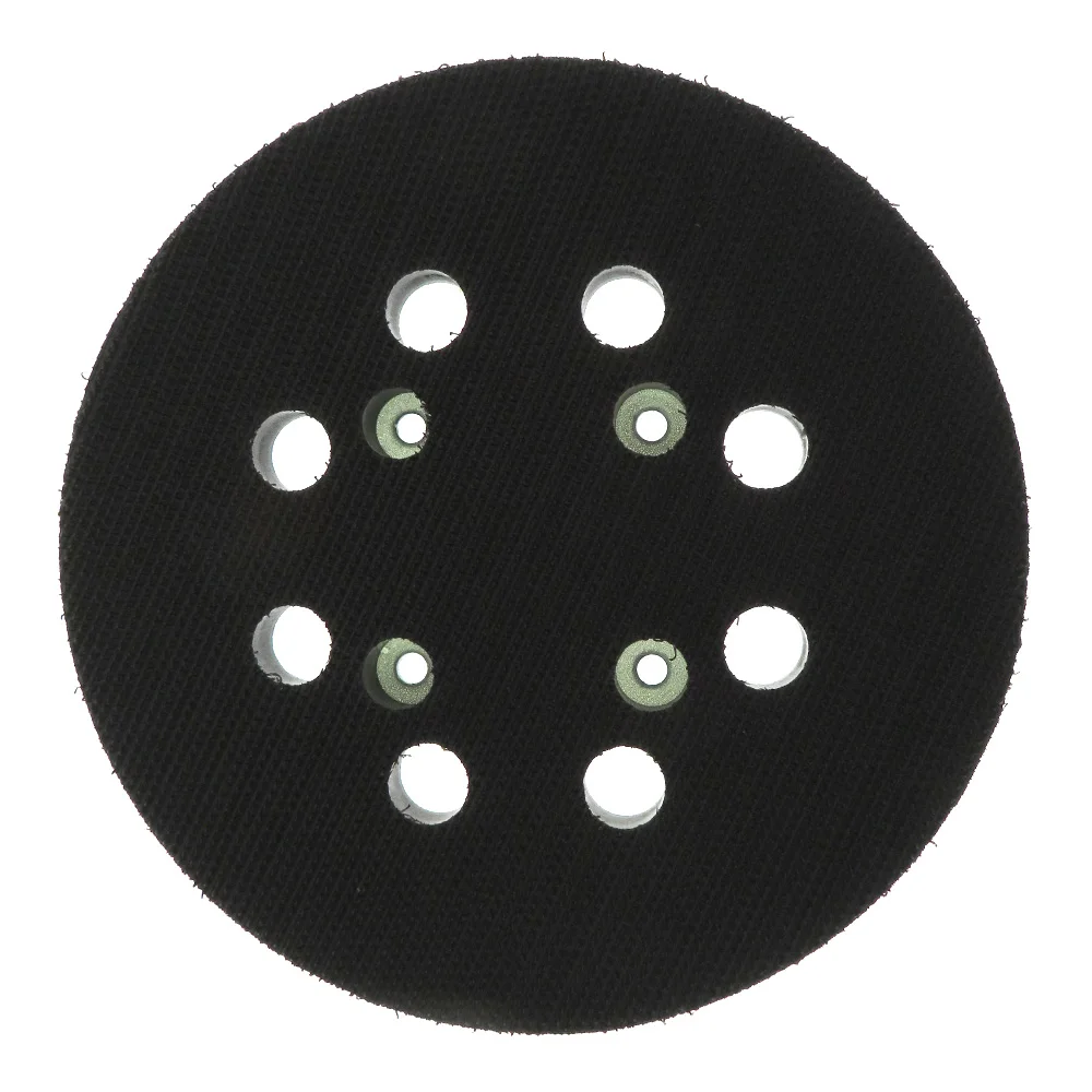 5 pollici 8 fori 4 bulloni tampone abrasivo di Backup piastra di supporto per levigatrice 125mm gancio e anello per smerigliatrice elettrica accessori per utensili elettrici