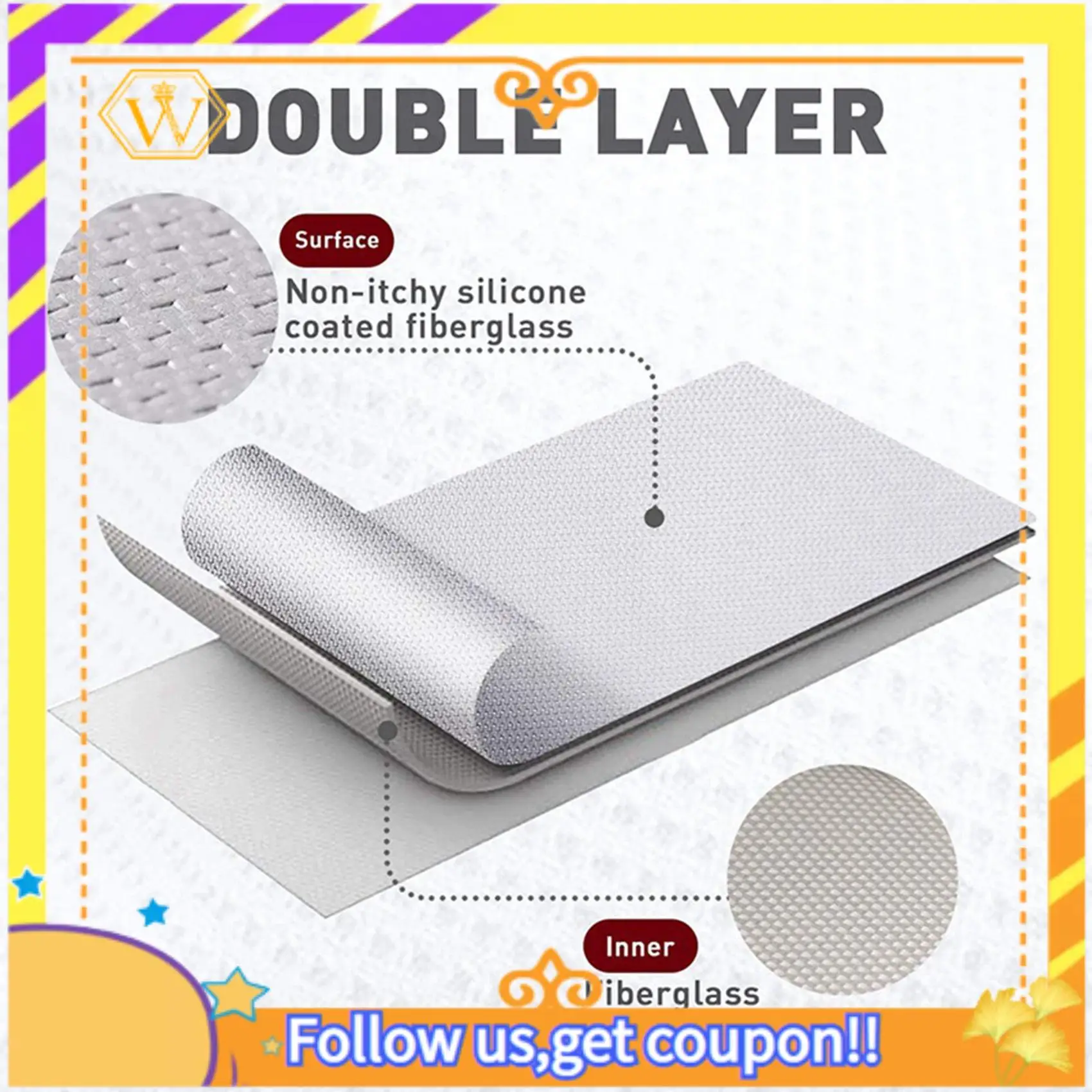 

A01K-2 Pcs Fireproof Document Storage Lock Bag,Carry Wallet Multi-Layer Portable Document Storage, White & Black