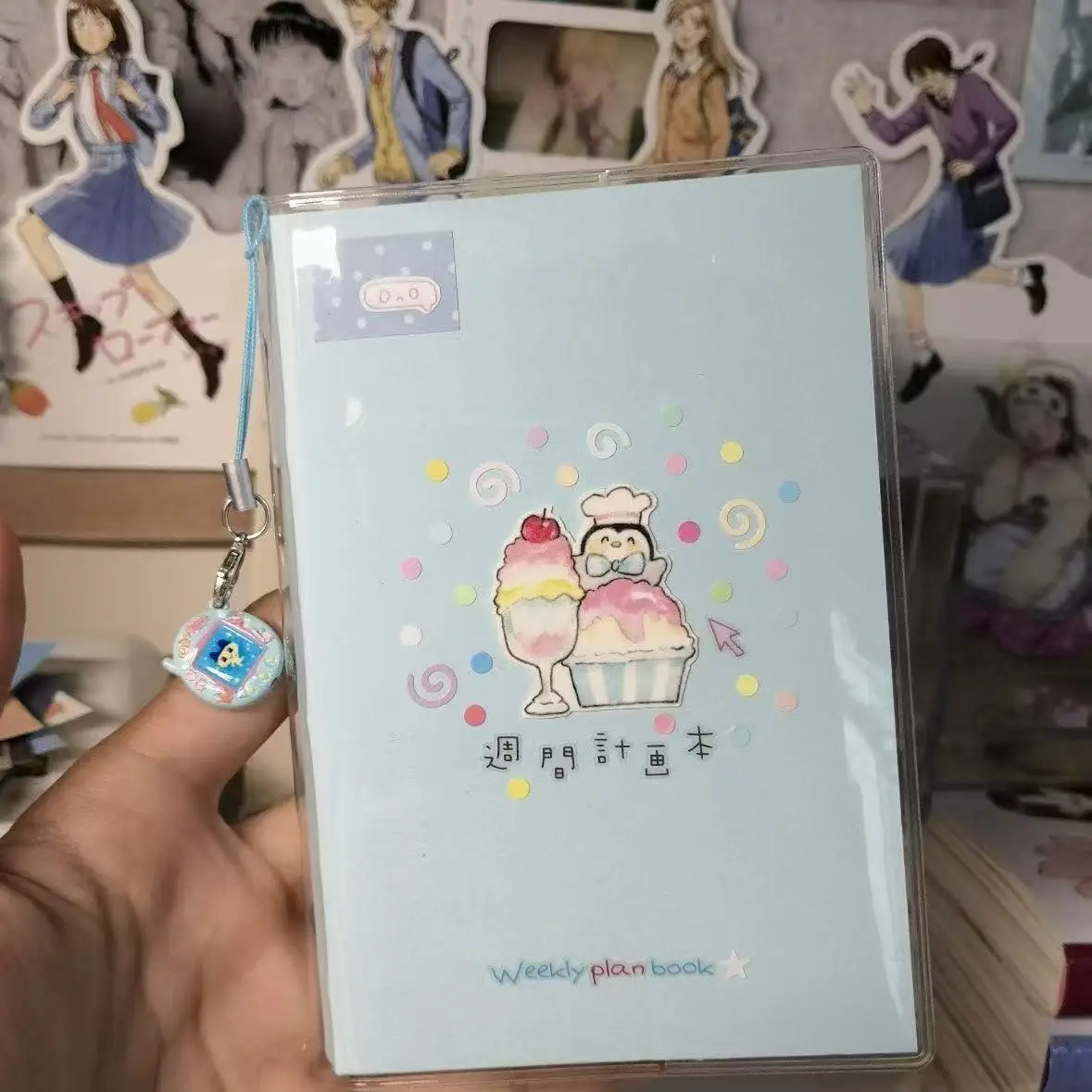 Ins New A7 Weekly Planner No Date High-Quality Design Multiple Colorful Pages Portable Notebook and Scheduler Student Stationery